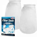 Aquatic Experts 7 Inch Filter Sock - 100 Micron Felt Filter Sock, Filter Socks For Saltwater Aquarium, Fish Tank Sump Filter Sock, Freshwater