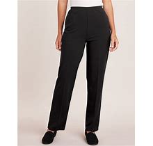 Blair Women's Knit Crepe Pants - Black - XL - Womens