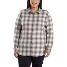 Carhartt Women's Long-Sleeve Hamilton Flannel Shirt
