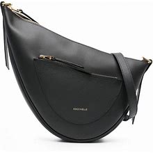 Coccinelle - Small Snuggie Crossbody Bag - Women - Leather - One Size - Black