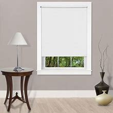 Cords Free Sizeable Light Filtering Tear Down Window Shade - 37X72 - White
