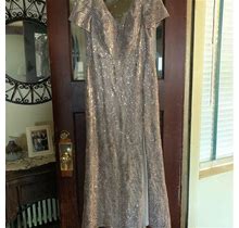 Alex Evenings Dresses | Brand New Mother Of The Bride Dress In Champagne | Color: Gray | Size: 8