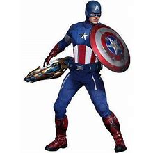 Marvel Avengers Movie Masterpiece Captain America Collectible Figure [Avengers]