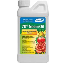 Monterey Neem Oil - 32 Oz Ready To Use | Pest Control Solution (Spray) (Aphids, Spider Mites + More) | Fungicide | Miticide | ARBICO Organics