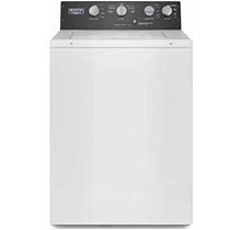 Maytag 3.5 Cu.Ft. Top Load Washer In White With Dual Action Agitator