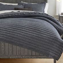 True Blue Light Weight Comforter, Full/Queen, Dark Grey | Dorm Essentials