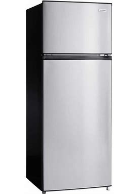 7.1 Cu. Ft. Top Freezer Refrigerator In Stainless Steel Look