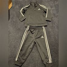 Adidas Matching Sets | Adidas Tracksuit | Color: Gray | Size: 18Mb