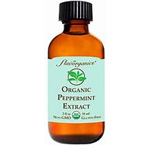 Flavorganics Organic Peppermint Extract, 2-Ounces Glass Bottles (Pack Of 3)