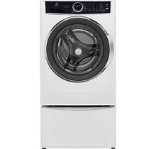 Electrolux ELFW7537AW 4.5 Cu. Ft. Front Load Washer In White - White - Stainless Steel - Washers & Dryers - Washers - Refurbished - U991386003