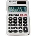 Victor® 8-Digit Handheld Calculator, 700, 2-1/4" X 4" X 1/4", Grey