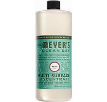 Mrs. Meyer's Clean Day Basil Scent Concentrated Organic Multi-Purpose Cleaner Liquid 32 Oz