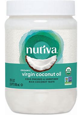 Nutiva Organic Virgin Coconut Oil 29 Fl Oz Jar - Keto