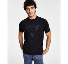Guess Men's Eco Tonal Logo T-Shirt - Black