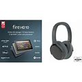 Tablet Bundle: Includes Amazon Fire HD 10 Tablet, 10.1", 1080P Full HD, 32 GB (Olive) & Made For Amazon Active Noise Cancelling Bluetooth Headphones