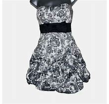 Ruby Rox Formal Prom Mini Dress Size S/M Sleeveless Strapless