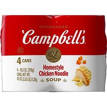 Campbells Condensed Homestyle Chicken Noodle Soup - 10.5Oz / 4Pk