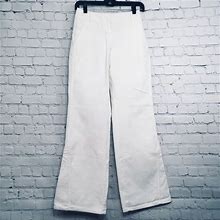 Loft Pants & Jumpsuits | Rare Ann Taylor Loft Corduroy White Dress Pants 2 | Color: White | Size: 2