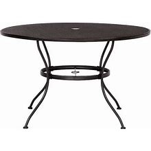 Style Selections Davenport Round Outdoor Dining Table 45-In W X 45-In L -NEW