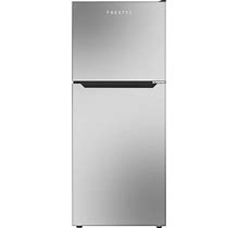 Frestec 12.1 CU' Refrigerator With Freezer, Apartment Size Refrigerator Top Freezer, 2 Door Fridge With Adjustable Thermostat Control, Freestanding,