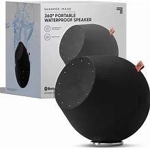 Sharper Image 360° Sound Portable Waterproof Bluetooth Speaker Brand New Sealed