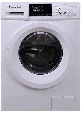 24 in. 2.7 Cu. Ft. Front Load Compact Washer In White