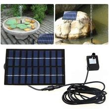 Solar Fountain With Panel Water Pump For Bird Bath Solar Panel Kit Outdoor Fountain For Outdoor Small Pond, Patio Garden And Fish Tank