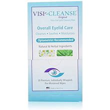 Visi-Cleanse Rinse-Free Eyelid Cleansing Wipes