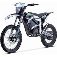 Mototec USA Venom 72V 12000W Electric Dirt Bike White | UTV Source