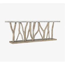 Anders 90" Console Table, Driftwood | Pottery Barn