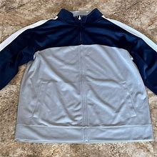 Athletic Works Boys Silver/ Blue Jacket Size XL-NEW - New Kids | Color: Grey | Size: XL