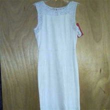 Chelsea & Violet Dresses | Juniors Chelsea & Violet Fitted Dress Xs | Color: White | Size: Xs