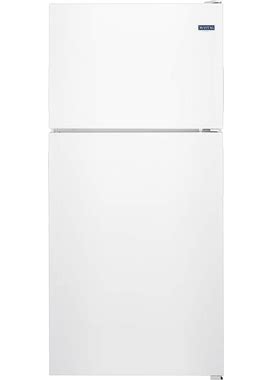 Maytag - 20.5 Cu. Ft. Top-Freezer Refrigerator - White