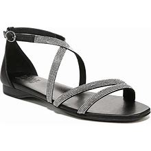 Naturalizer Strappy Sandals - Sicily, Size 6 Wide, Black