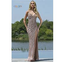 Colors 3150 Evening Dress Lowest Price Guarantee Authentic
