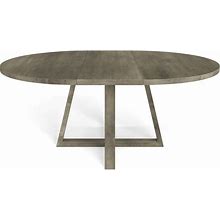 Saloom Furniture Kandace Extendable Dining Table In Gray, Size Medium: 48-65.5" W