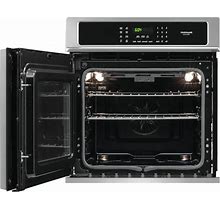 Frigidaire Gallery 27" Smudge-Proof Stainless Steel Electric Single Wall Oven ,