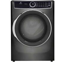 Electrolux 8 Cu. Ft. Titanium Front Load Perfect Steam Electric Dryer With Predictive Dry And Instant Refresh