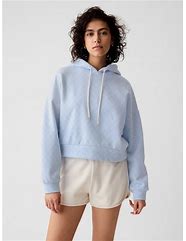 Image result for Bright Blue Cropped Hoodie