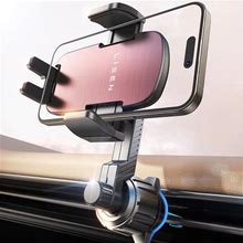 LISEN Car Phone Holder Mount For Car Vent Universal Phone Holders For Your Car Hands Free Air Vent Cell Phone Car Mount Fits All Phones For iPhone