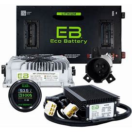 Eco Battery 48V 160AH Lithium Bundle Kit - Choose Model