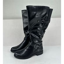 Baretraps Carmella Women's Tall Boots Size 7.5 Black - NEW - 1659775