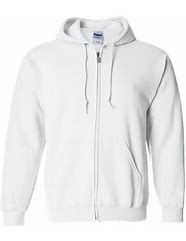 Image result for men's white zip hoodie
