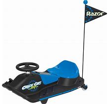 Razor Crazy Cart Shift For Kids Ages 6+ (Low Speed) 8+ (High Speed) - 12V Electric Drifting Go Kart For Kids - High/Low Speed Switch And Simplified