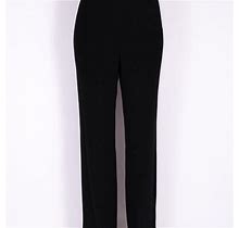 Akris Pants & Jumpsuits | Akris Acetate/Silk Blend Stretch Straight Dress Pants Women's Sz 10 | Color: Red | Size: 10