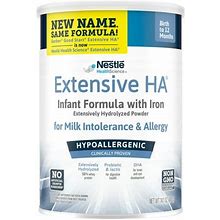 Extensive HA Hypoallergenic Infant Formula With Iron, DHA & Probiotic, 14.1 Oz Can (Packaging May Vary)