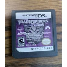 Nintendo DS Transformers Revenge Of The Fallen Decepticons Game