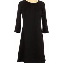 Tiana B. Dresses | Tiana B. Black 3/4 Sleeve A-Line Knee Length Dress | Color: Black | Size: S