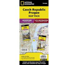 Czech Republic, Prague [Map Pack Bundle] (National Geographic Adventure Map)