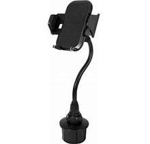Macally Adjustable Automobile Cup Holder Mount For Smartphones & Most GPS Devices